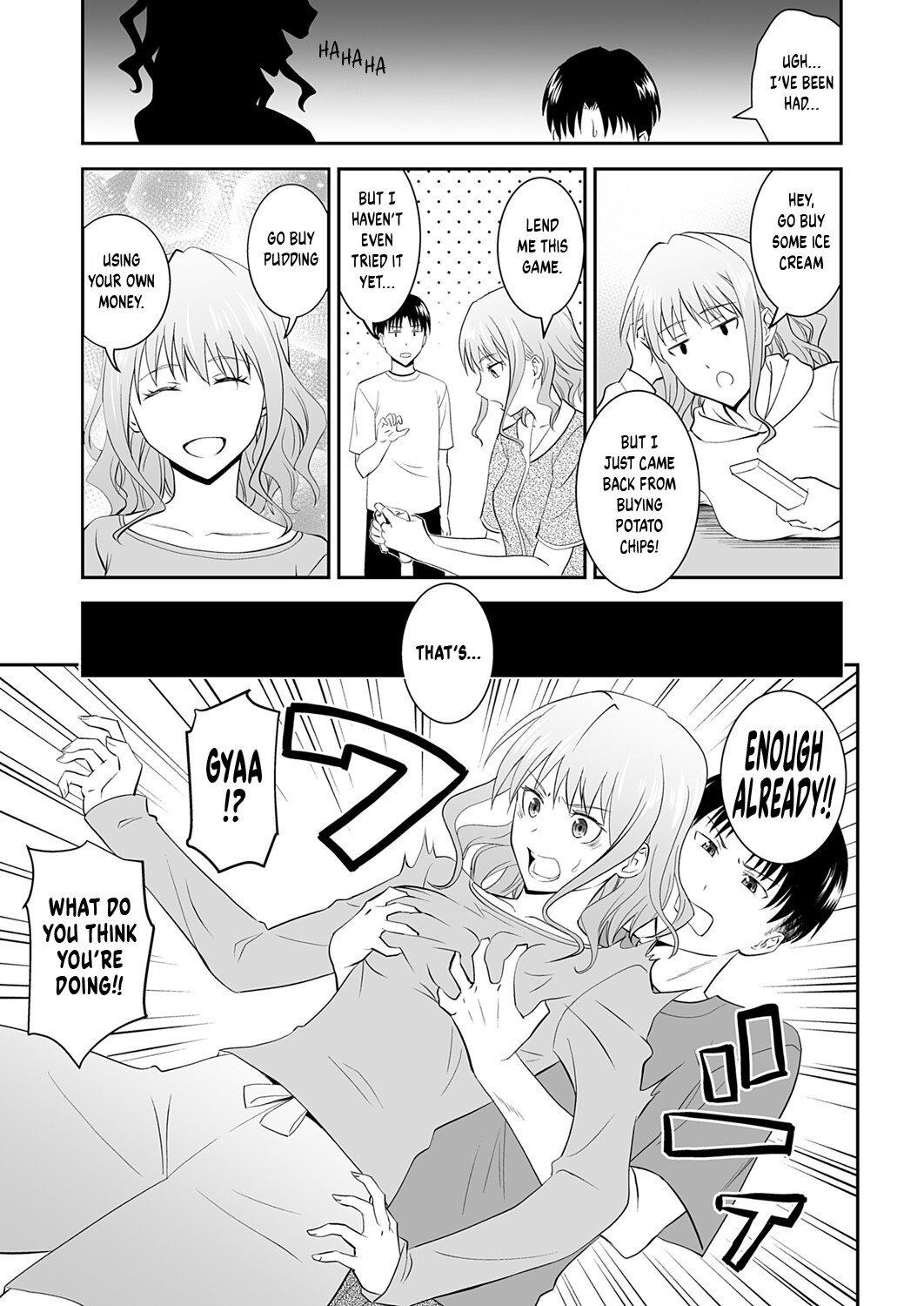 Hentai Manga Comic-My Sister's Deep Kiss-Read-5